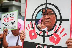 30, 2020, police officers raided indigenous villages within a military reservation camp in the central philippines in the philippine national police (pnp) and the criminal investigation and detection group (cidg), who led the synchronized raids on the island of. Terrorism In Its Worst Form Constitutionalist Urges Senate To Criminalize Red Tagging Abs Cbn News