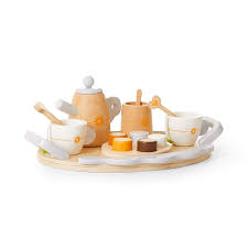 Wooden Tea Time Set Pretend Play Coco Village Wooden Tea Set Tea Time Wooden