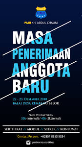 Pmii abdurrahman wahid october 11, 2013. 25 Trend Terbaru Contoh Pamflet Pendaftaran Ketua Komisariat Pmii Little Duckling Blog