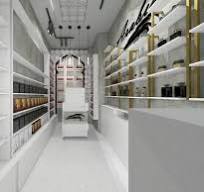 Modern Perfume bar White Perfume store display furniture ...