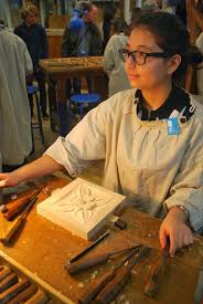 Ornamental Woodcarver Patrick Damiaens A Visit To L Ecole Boulle In Paris Wood Carving And Sculpture Departmen In 2020 Ornamental Wood Carving Period Furniture Wood