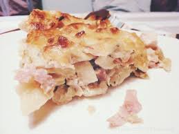 Gratin De Pates Au Poulet Jambon Champignons Et Sauce Bechamel Food Italian Recipes Pork Pasta