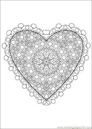 Difficult Level Mandala Coloring Pages Free Printable Coloring Page Valentine D Valentines Day Coloring Page Valentines Day Coloring Valentine Coloring Pages