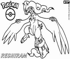 Pictures of pokemon reshiram coloring pages and many more. Reshiram A Black Pokemon Coloring Page Printable Game