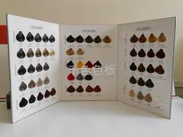 thousands of color swatches hair dye color chart china