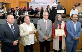 كلية التربية النوعية بجامعة المنصورة تنظم حفلا غنائيا بمناسبة احتفالات أكتوبر جامعة المنصورة مصر