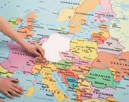 Suchen sie eine karte von europa? Lernteppich Europakarte Als Puzzle Ca 150 X 120 Cm Montessorimaterial