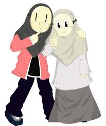 11+ gambar kartun hijab belajar, koleksi istimewa! Wallpaper Hijab Animasi Keren Nusagates