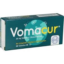 Vomacur Tabletten 20 St Calmare și Somn Medicamente Eumed