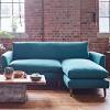 Dillon grey leather 4 seater and 1x snuggler chairs ex photoshoot rrp dillon charcoal fabric rhf corner chaise sofa for. 1