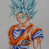 Imagenes de dragon ball z goku para colorear. 1