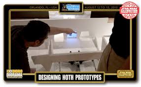 Description #starwars #vader #tutorial a few months ago, i made a book nook featuring vader in the hallway from rogue one. Conventions C5 Pre Production Designing Hoth Prototypes Diorama Workshop Com
