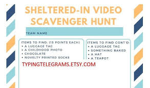 Shelter In Scavenger Hunt Indoor Scavenger Hunt Scavenger Etsy In 2020 Indoor Activities For Kids Scavenger Hunt Scavenger Hunt For Kids