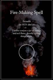 Katerinka flinched before happily perking up at the sound of katerink asked what spell that was to which he replied, incendio. Incendio Image 3564185 On Favim Com