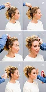 9 tuto coiffure cheveux mi long et long simples et rapides. Epingle Sur Coiffures