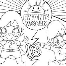 Free printable ryan's world coloring pages. Ryan S World Printable Coloring Page Bubakids Com Coloring Pages For Kids Printable Coloring Pages Bunny Coloring Pages