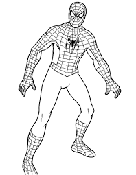 Disegni Di Spider Man Da Colorare E Stampare