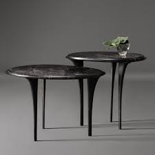 Quill Side Tables Black Marble Side Table Black Side Table Table