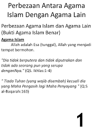 Kitab suci yang dipakai dan digunakan oleh umat walaupun pemeluk dan penganutnya masih lumayan sedikit, tapi setiap hari perayaan hari besar agama konghucchu, seluruh pemeluk. Perbezaan Antara Agama Islam Dengan Agama Lain Flip Ebook Pages 1 12 Anyflip Anyflip
