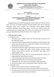 Selain itu, ada juga pengertian lain. Pengumuman Penerimaan Cpns Kementerian Agama 2019 Buka 5 815 Formasi