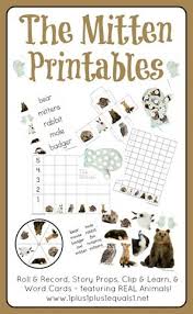 The Mitten Printables Mitten Winter Kindergarten Winter Preschool