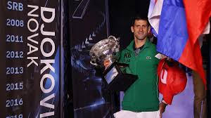 Novak djokovic claimed the australian open for an eighth time on sunday following a victory in five sets over the austrian dominic thiem. Novak Djokovic To Surpass Rafael Nadal As World No 1 With Australian Open Win Against Dominic Thiem Tennis News India Tv