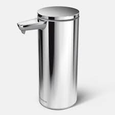 Go to the product range. Simplehuman Sensor Seifenspender St1044 Edelstahl Poliert Wiederaufladbar 266ml Tropffrei