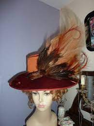 Beauty From Ashes Can T Have A Suit Without A Hat Historical Hats Orange Suit Burnt Orange Suit