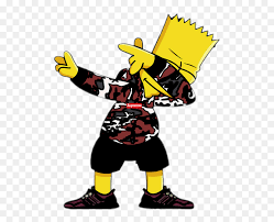 Method man out here doing light work. Bart Simpson Dab Png Transparent Png Vhv