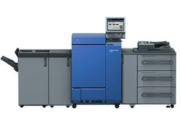 The front access paper drawer can hold 250 sheets of paper sizes up to legal size. Predecessor Products Konica Minolta