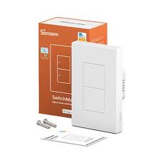 Sonof smart wall switch with dual-channel glass technology