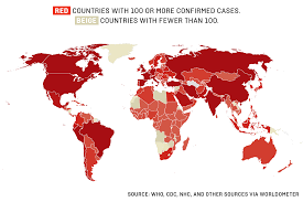 Track the global spread of coronavirus with maps and updates on cases and deaths around the world. Coronavirus Map Daily Updates On The Toll Of The Covid 19 Pandemic