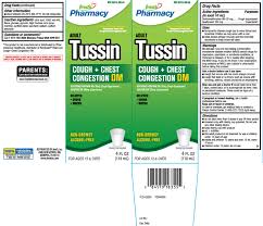 Adult Tussin Cough And Chest Congestion Dm Liquid Freds Inc