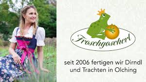Verkäufer aus dem ausland können ihnen artikel regulär über einen internationalen versandservice zuschicken. Froschgoscherl Dirndl Trachten Und Brautkleider Massgeschneidert Youtube
