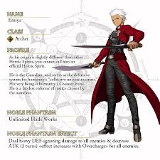 We did not find results for: Fate Grand Order Usa Our First Featured 4 Servant Is Emiya This Archer Is A Familiar Face And His Backstory May Be Different Than Most Servants But He Is A Well Rounded Addition