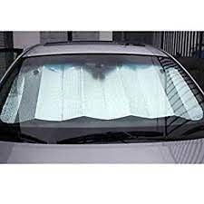 Easy to install, open, retract, store and remove. Generic Unbranded Foldable Car Sunshade Silver Amazon In Car Motorbike