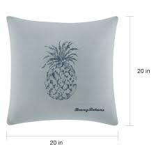 Rated 5 out of 5 stars. Tommy Bahama Blue Cotton Pineapple Decorative Throw Pillow Walmart Com Walmart Com