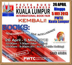 Menariknya untuk kali ini waktu beroperasi akan bermula dari jam 10 pagi. Pesta Buku Antarabangsa 2017