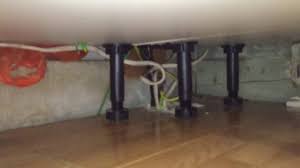 mice holes sealed up under kitchen