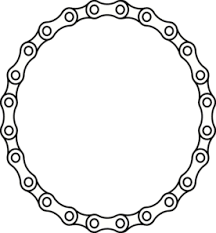 Bike Helmet Clipart Black And White Chain Links Clip Art Bike Tattoos Bicycle Tattoo Bike Logo