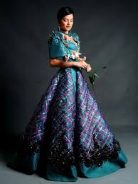 Traditional Filipino Maria Clara Modern Filipiniana Dress Philippines Dress Filipiniana Dress