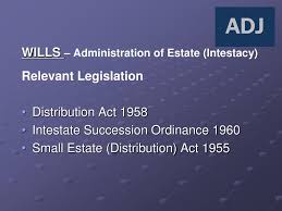 When a person pass away without a will, after all the debts are paid the administrator must distribute the remainder of his estate according to the section 6 of the distribution act 1958. Ppt Succession Planning 1 February 2013 Jeremiah R Gurusamy Powerpoint Presentation Id 3642584