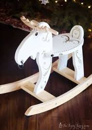 Rocking Moose Google Search Christmas Moose Christmas Horses Christmas Gifts To Make