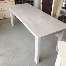 White Washed Pine Farmhouse Table 6ft Long By 32 Wide 550 Just Brought Into Coffee Table Farmhouse Farmhouse Table Rustic Log Furniture