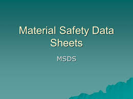 Msds (material safety data sheet), now the sds. Material Safety Data Sheets Ppt Video Online Download