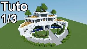 Minecraft Tutoriel Maison Moderne 1 3 Youtube