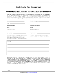 A fax cover sheet is a page that has information about who a fax is from and to, as well as other details or notes about the fax (confidentialy, sensitive if you have microsoft word, click on new document, select a fax template, and then fill in the fields. Confidential Fax Cover Sheet 3 Pdfsimpli