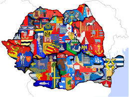 Oc Harta Regiunilor Istorice Cu Emblema Fiecarui Judet Sorry For Double Post Romania In 2020 Coat Of Arms Romania Satu Mare