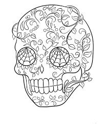 There are tons of great resources for free printable color pages online. 30 Free Printable Sugar Skull Coloring Pages