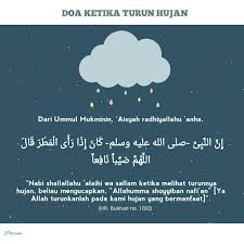 Kumpulan Doa Do A Ketika Turun Hujan Hujan Doa Iman